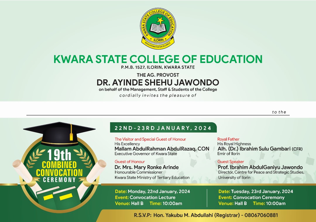 19th Combined Convocation Ceremony