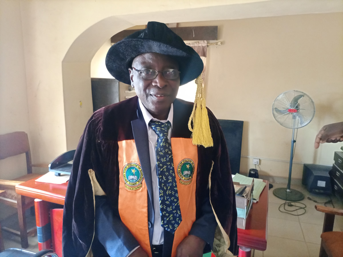 The Acting Provost, Dr Jimoh Ahmed Ayinla