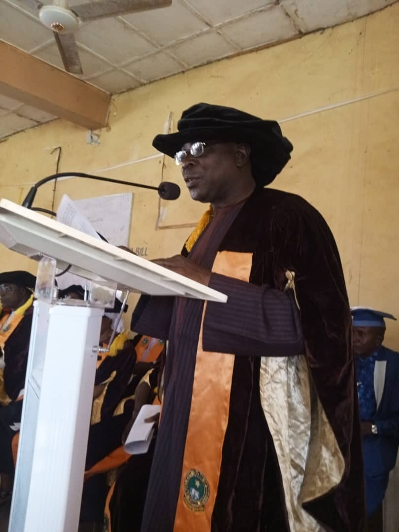 The Acting Provost, Dr Ahem Ayinla Jimoh