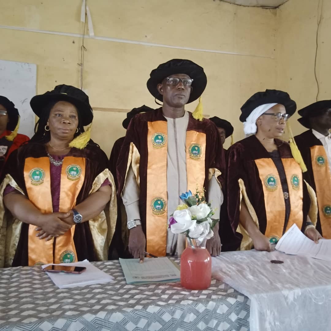 Dr Mrs Bosede Oyedepo, Mr Abayomi Lawal, Mrs Sanusi