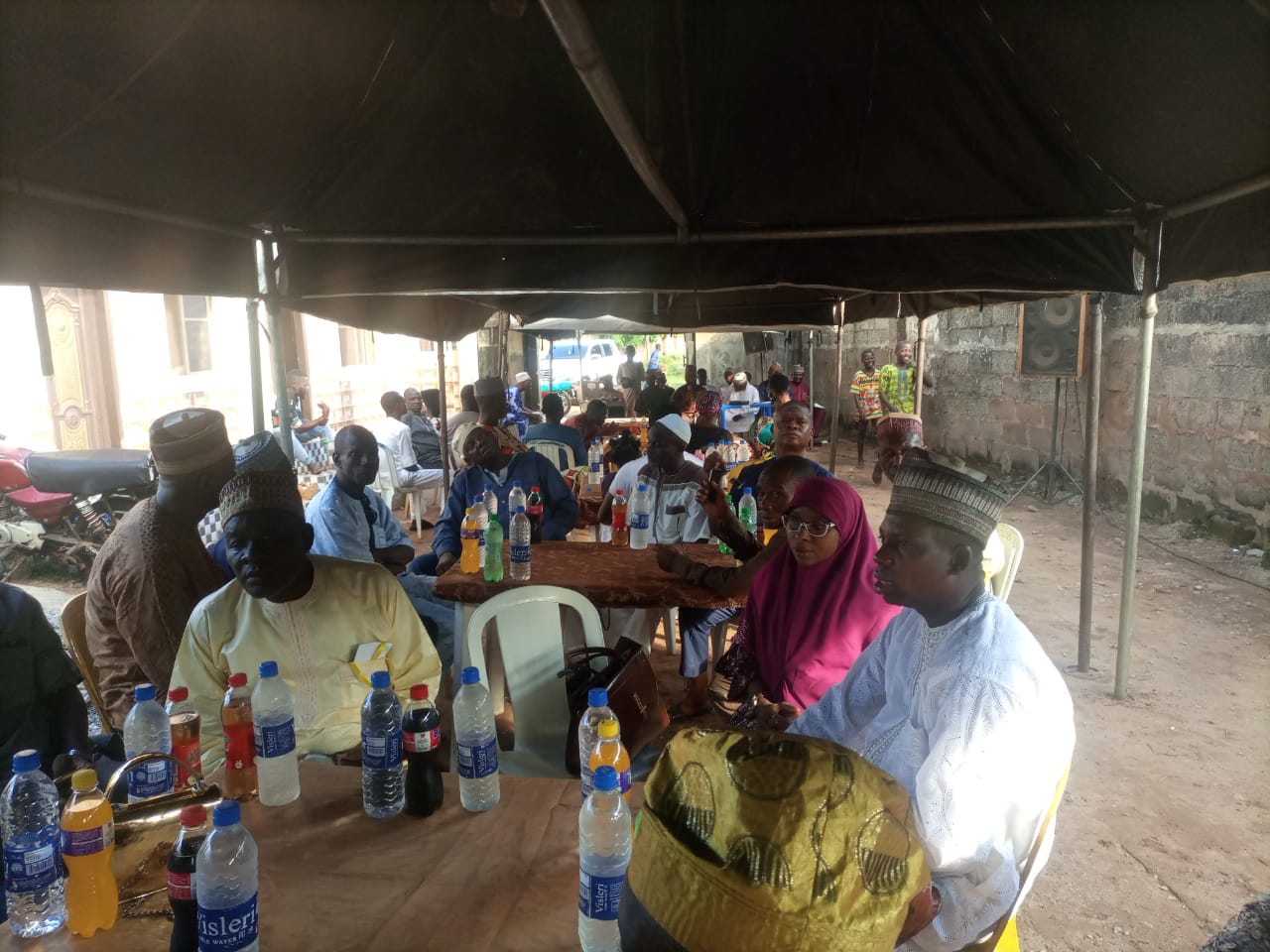 Ag. Provost Fetes Well-Wishers as He Holds Prayer on His PhD Award